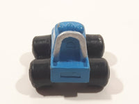 Off-Road Truck Blue PVC Hard Rubber Toy Car Vehicle