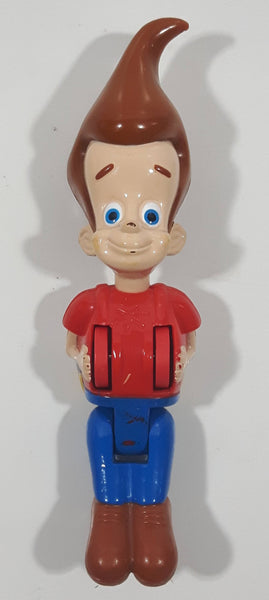 2003 Wendy's Viacom Nickelodeon Nick Toons Jimmy Neutron 5" Long Plastic Toy Figure with Wheels