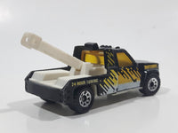 1998 Matchbox Motor Sports GMC Wrecker Truck 24 Hour Towing Black Die Cast Toy Car Vehicle