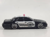 Maisto Ford Interceptor Haywood Police Tactical Unit 1035 Black and White Die Cast Toy Police Officer Cop Vehicle