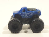 2021 SML FMS Monster Jam Minis Blue Thunder Blue Miniature Truck Die Cast Toy Car Vehicle 58745