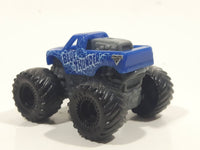 2021 SML FMS Monster Jam Minis Blue Thunder Blue Miniature Truck Die Cast Toy Car Vehicle 58745