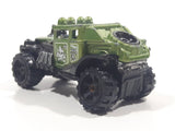 2016 Hot Wheels Mild To Wild Baja Bone Shaker Metalflake Olive Green Die Cast Toy Car Vehicle