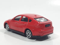 HTI BMW X6 Red Die Cast Toy Car Vehicle