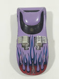 2003 Hot Wheels Heat Fleet Twin Mill II Matte Light Purple Lavender Die Cast Toy Car Vehicle