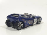2006 Hot Wheels Open Stock Twin Mill II Dark Blue Indigo Die Cast Toy Car Vehicle