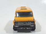 2009 Matchbox City Action Chevy Van Yellow Die Cast Toy Car Vehicle