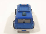 2009 Hot Wheels 1977 Baja Breaker Ford Econoline Van Metalflake Satin Blue Die Cast Toy Car Vehicle