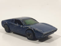 1985 Hot Wheels Racebait 308 Dark Blue Die Cast Toy Car Vehicle
