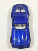 2006 Hot Wheels Corvette Stingray Split Window '63 Blue Die Cast Toy Car Vehicle