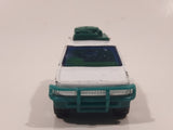 1999 Matchbox Wilderness Road Trip Isuzu Rodeo Vauxhall Frontera White Die Cast Toy Car Vehicle