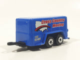 Maisto Cross Country Moving Trailer 1-555-You-Move Blue Die Cast Toy Car Vehicle