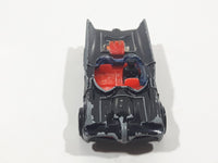 Vintage 1976 Corgi Juniors DC Comics Batman Batmobile Black Die Cast Toy Car Vehicle