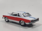 1997 Playing Mantis Johnny Lightning No. 003 1969 AMC Scrambler White Die Cast Toy Car Vehicle with Opening Hood