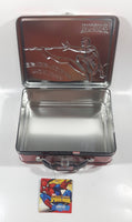 2012 Marvel Spider-Man Spider-Sense Tingling!!! Carry-All Embossed Tin Metal Lunch Box with Tags
