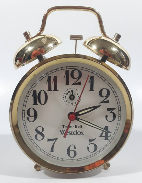 Westclox Twin-Bell Wind Up Alarm Clock
