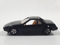 Soma Pontiac Fiero Black Die Cast Toy Car Vehicle Made In Hong Kong