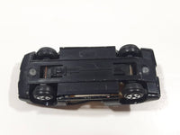 Soma Pontiac Fiero Black Die Cast Toy Car Vehicle Made In Hong Kong