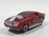 2005 McDonald's Hot Wheels AcceleRacers Series Hollowback Dark Orange Red Die Cast Toy Car Vehicle