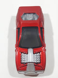 2005 McDonald's Hot Wheels AcceleRacers Series Hollowback Dark Orange Red Die Cast Toy Car Vehicle