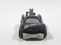 2002 Hot Wheels Tow Jam Flat Black Die Cast Toy Car Vehicle