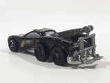 2002 Hot Wheels Tow Jam Flat Black Die Cast Toy Car Vehicle