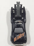 2002 Hot Wheels Tow Jam Flat Black Die Cast Toy Car Vehicle