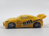 2001 Hot Wheels Toyota Celica "RHLman Turbo" Yellow Die Cast Toy Race Car Vehicle
