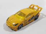 2001 Hot Wheels Toyota Celica "RHLman Turbo" Yellow Die Cast Toy Race Car Vehicle