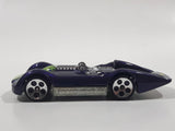 2000 Hot Wheels Max Steel Turbolence Dark Purple Die Cast Toy Race Car Vehicle