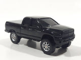 Maisto 2002 Dodge Ram 1500 Quad Cab Truck Black Die Cast Toy Car Vehicle