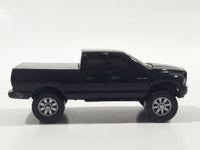 Maisto 2002 Dodge Ram 1500 Quad Cab Truck Black Die Cast Toy Car Vehicle