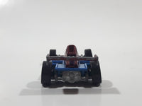 1999 Hot Wheels Thunderstreak Dark Red and Blue Die Cast Toy Race Car Vehicle