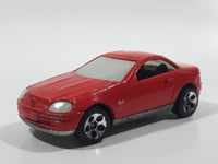 Rare 1997 Hot Wheels Mercedes SLK Red Die Cast Toy Car Vehicle