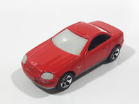 Rare 1997 Hot Wheels Mercedes SLK Red Die Cast Toy Car Vehicle