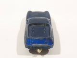 Vintage 1969 Lesney Matchbox Superfast No. 5 Lotus Europa Blue Painted Dark Blue Die Cast Toy Car Vehicle with Opening Doors