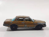 Vintage Yatming No. 1012 Mercedes-Benz 450 SEL Gold Die Cast Toy Car Vehicle - Hong Kong