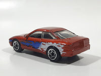1997 Matchbox Ford Probe Metallic Dark Orange Die Cast Toy Car Vehicle