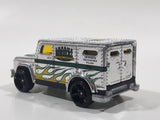 2009 Hot Wheels HW City Works Armored Truck Chrome Die Cast Toy Car Vehicle with Opening Rear Door