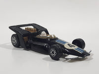 Vintage Corgi Juniors Formula 5000 Racing Car #4 Black Die Cast Toy Car Vehicle