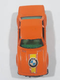 Vintage 1976 Lesney Matchbox Superfast BMW 3.0 CSL Orange Die Cast Toy Car Vehicle with Opening Doors