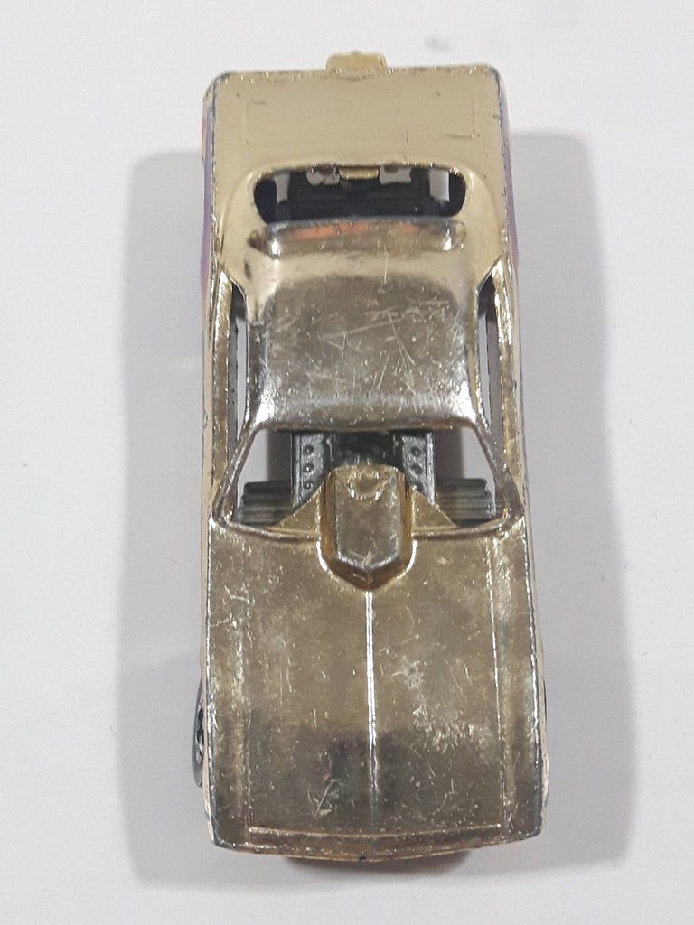 Vintage 1977 Hot Wheels Top Eliminator Hemi Hauler Gold Chrome Die Cas ...