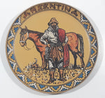 Argentina Man with Horse 7 1/4" Diameter Round Fiber Plate