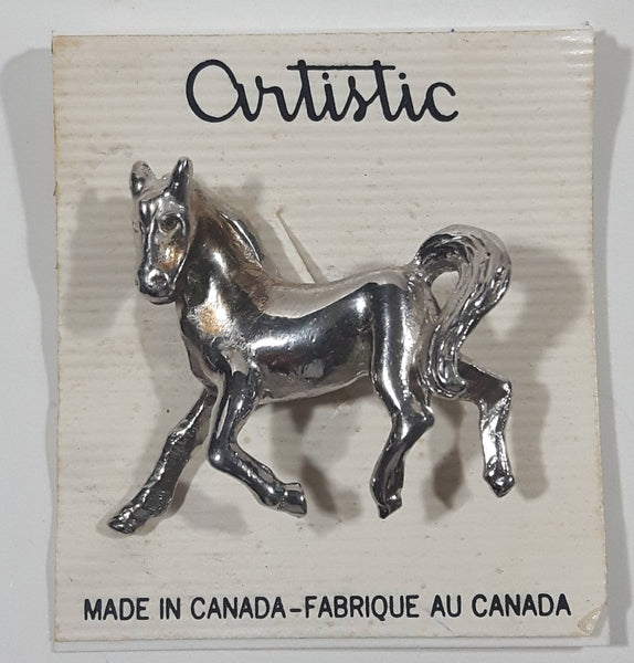 Artistic Brand Horse Shaped Metal Brooch Pin