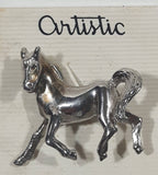 Artistic Brand Horse Shaped Metal Brooch Pin