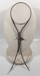 Western Cowboy Boot with Spurs Black Draw String Bolo Tie