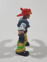 2009 Hasbro Adventure Heroes Fireman Firefighter 3" Tall Toy Action Figure C-2528A