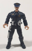 Chap Mei Police Force Series Police Officer 3 3/4" Tall Toy Action Figure No Accessories