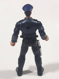 Chap Mei Police Force Series Police Officer 3 3/4" Tall Toy Action Figure No Accessories