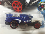 2017 Hot Wheels Street Beasts Rotweiler Dark Blue and White Die Cast Toy Car Vehicle New in Package